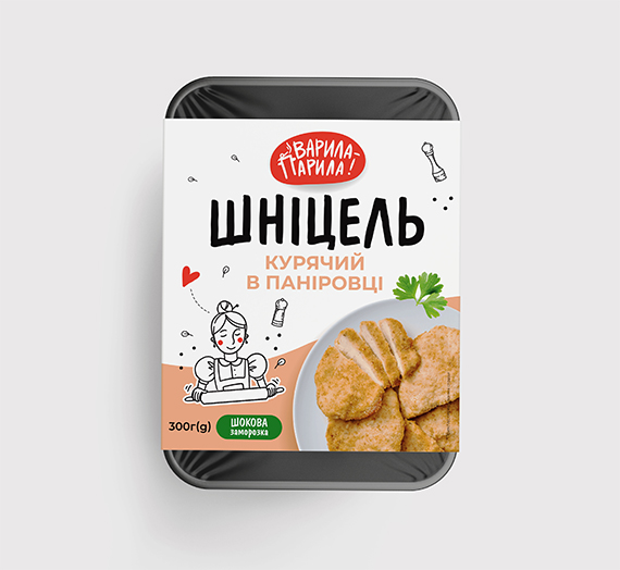 Шніцель курячий в паніровці
